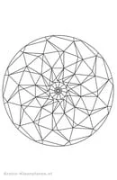 Mandalas Geo kleurplaat 19